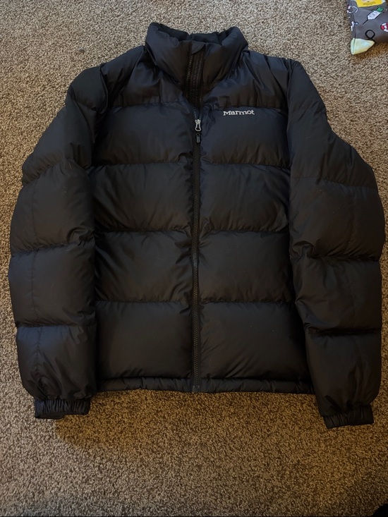 Marmot Other - Marmot Men’s Black Down Puffer Jacket